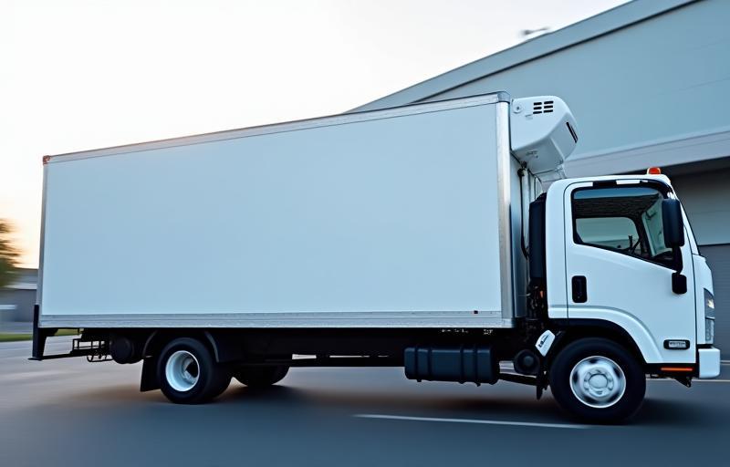Wholesale delivery truck